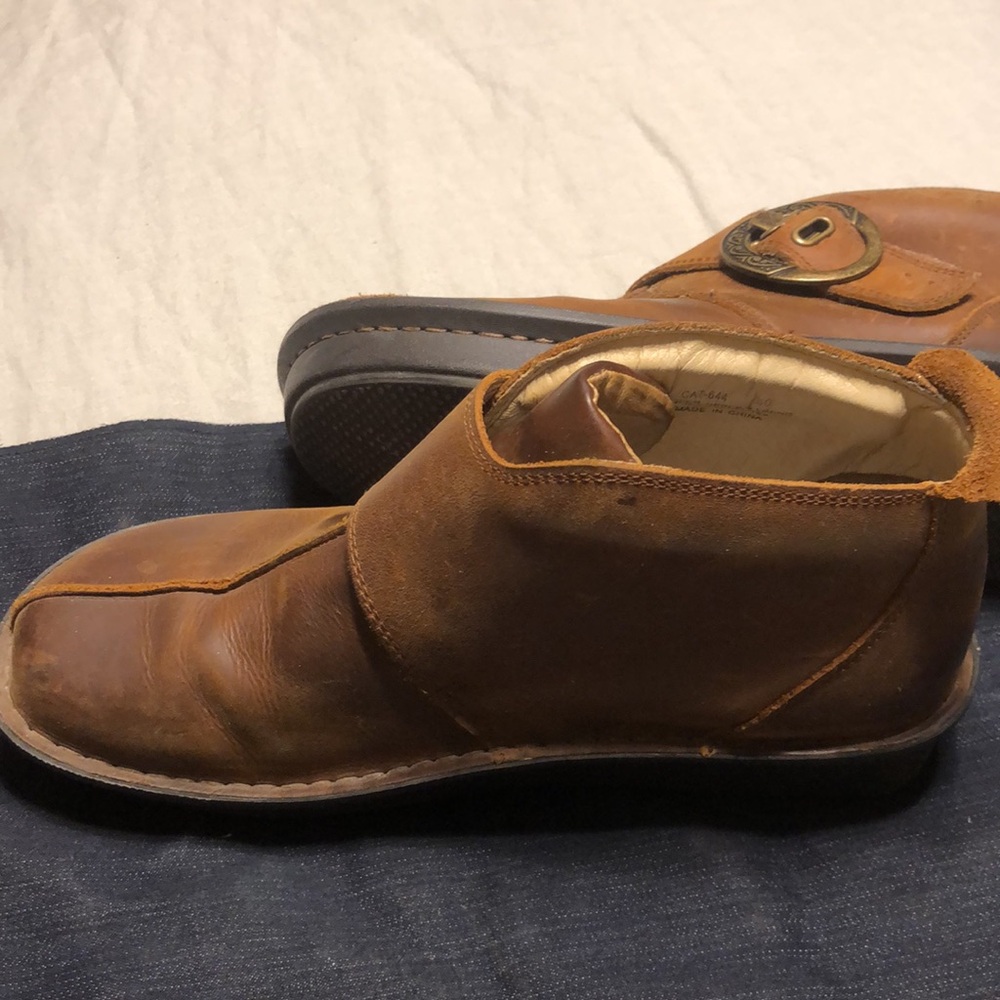 Alegria Caiti Brown Beauty Leather Boots, Size 40/10 - Picture 5 of 10